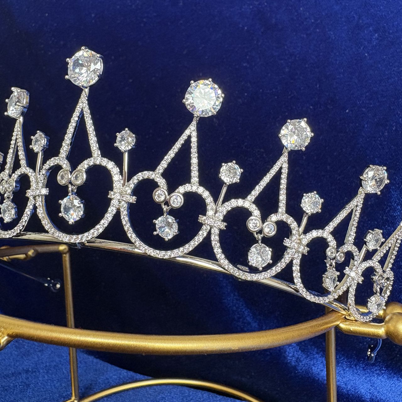 The Sayn-Wittgenstein-Berleburg Diamond Spike Tiara Princess Benedikte Crown