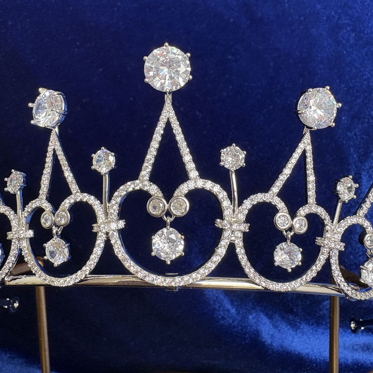 The Sayn-Wittgenstein-Berleburg Diamond Spike Tiara Princess Benedikte Crown