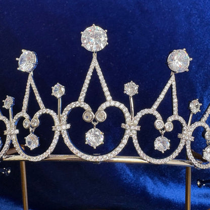 The Sayn-Wittgenstein-Berleburg Diamond Spike Tiara Princess Benedikte Crown