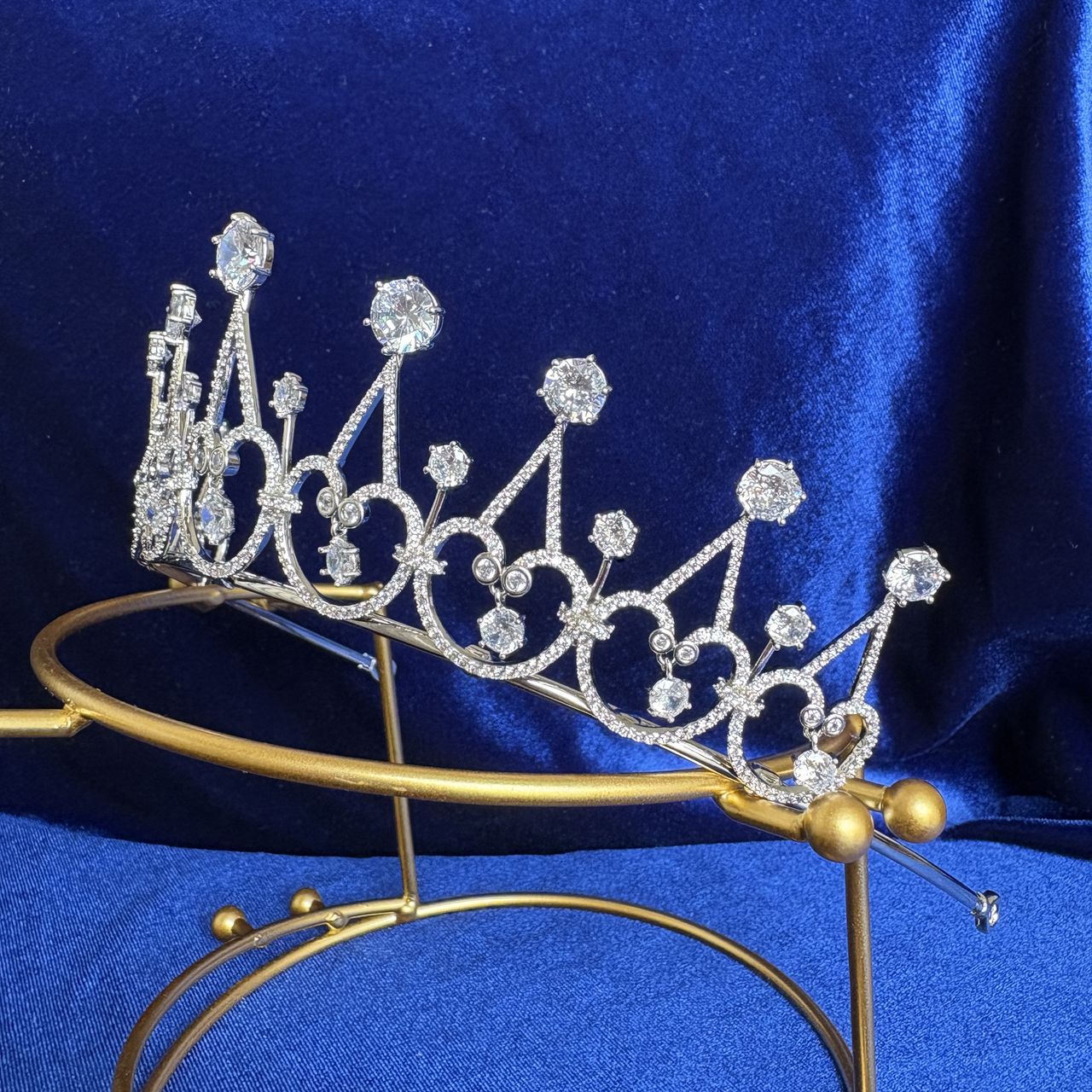 The Sayn-Wittgenstein-Berleburg Diamond Spike Tiara Princess Benedikte Crown