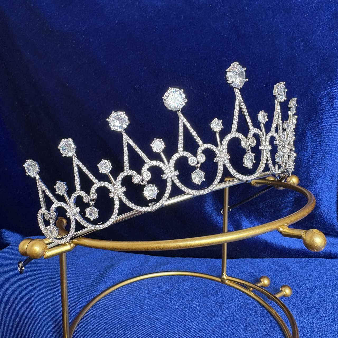 The Sayn-Wittgenstein-Berleburg Diamond Spike Tiara Princess Benedikte Crown