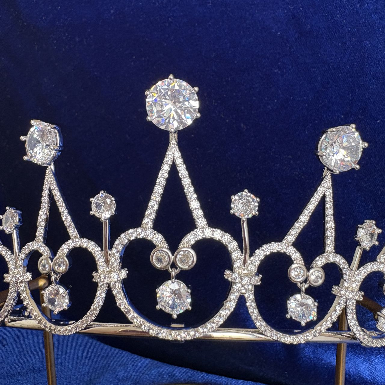 The Sayn-Wittgenstein-Berleburg Diamond Spike Tiara Princess Benedikte Crown