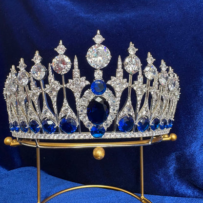 The Dutch Sapphire Parure Tiara - Queen Maxima