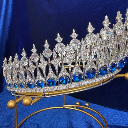 The Dutch Sapphire Parure Tiara - Queen Maxima