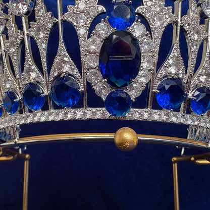 The Dutch Sapphire Parure Tiara - Queen Maxima