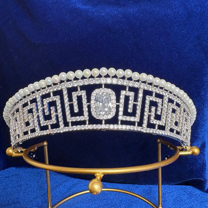 Lady Allan's Pearl Meander Tiara