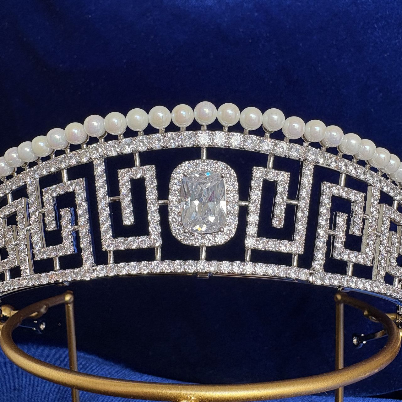 Lady Allan's Pearl Meander Tiara