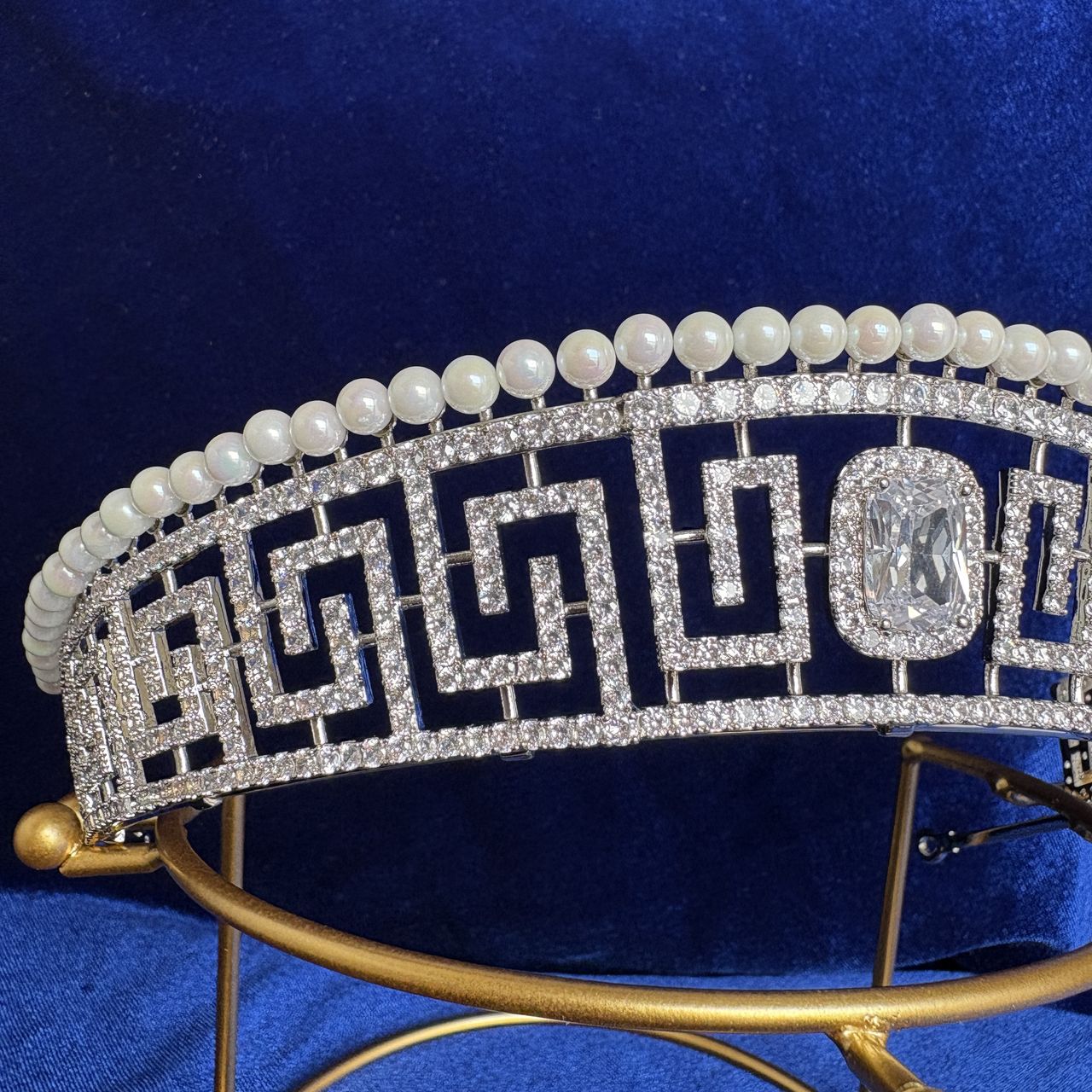 Lady Allan's Pearl Meander Tiara
