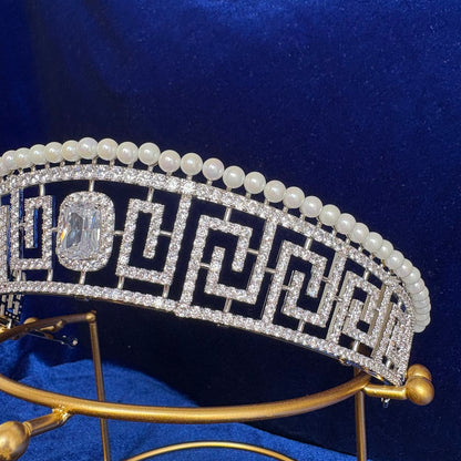 Lady Allan's Pearl Meander Tiara