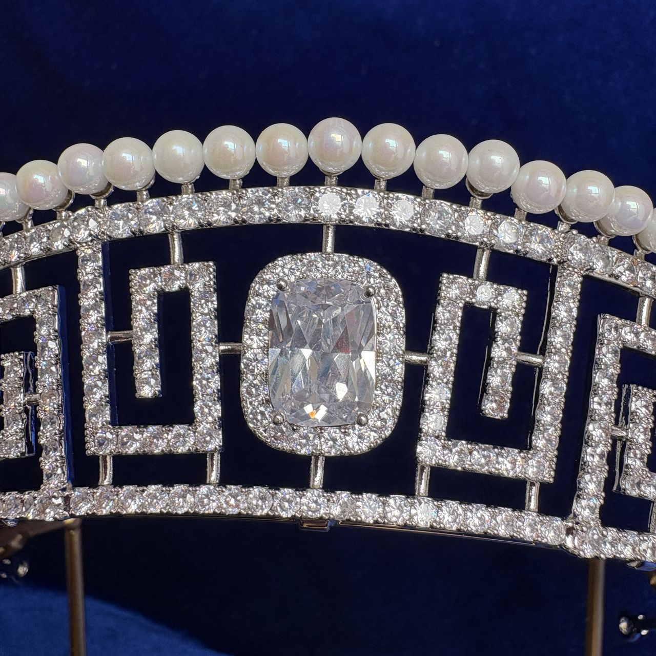 Lady Allan's Pearl Meander Tiara