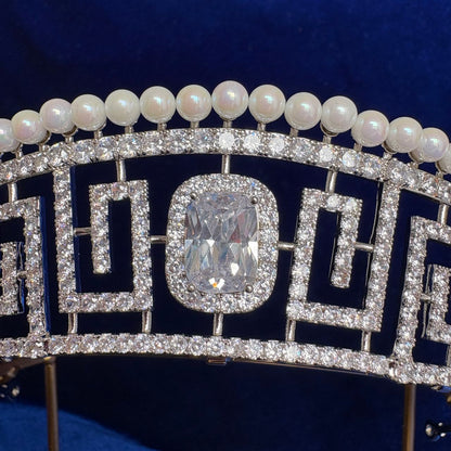 Lady Allan's Pearl Meander Tiara
