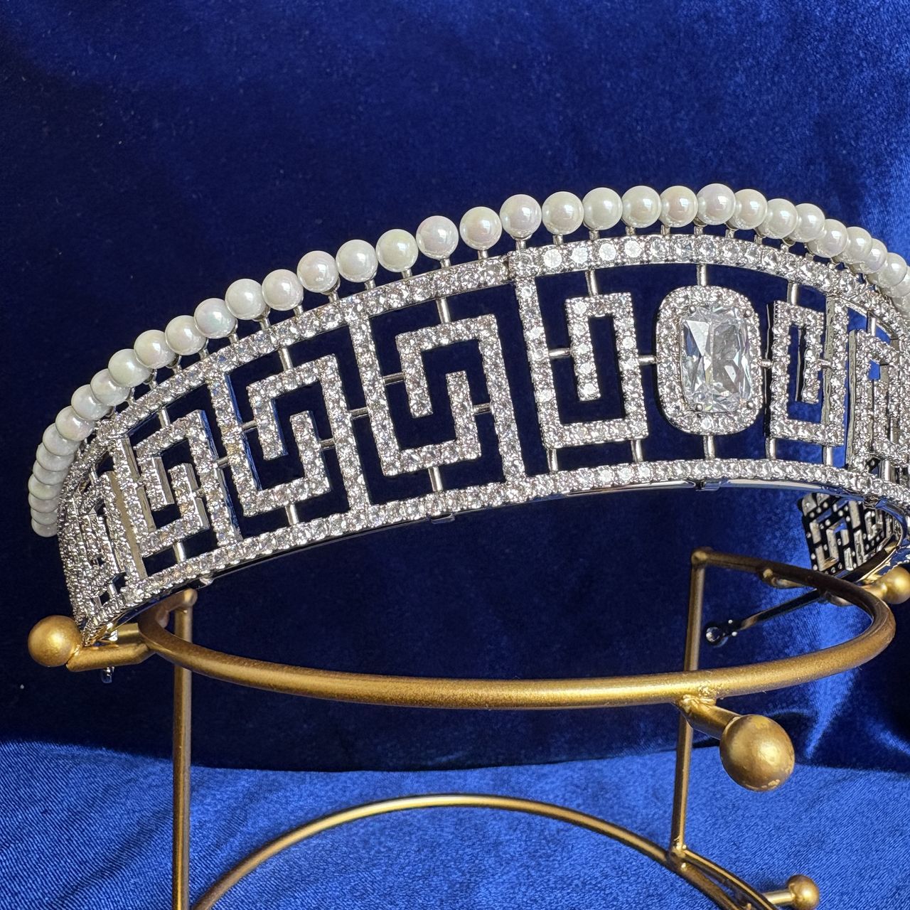 Lady Allan's Pearl Meander Tiara
