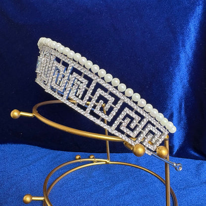Lady Allan's Pearl Meander Tiara