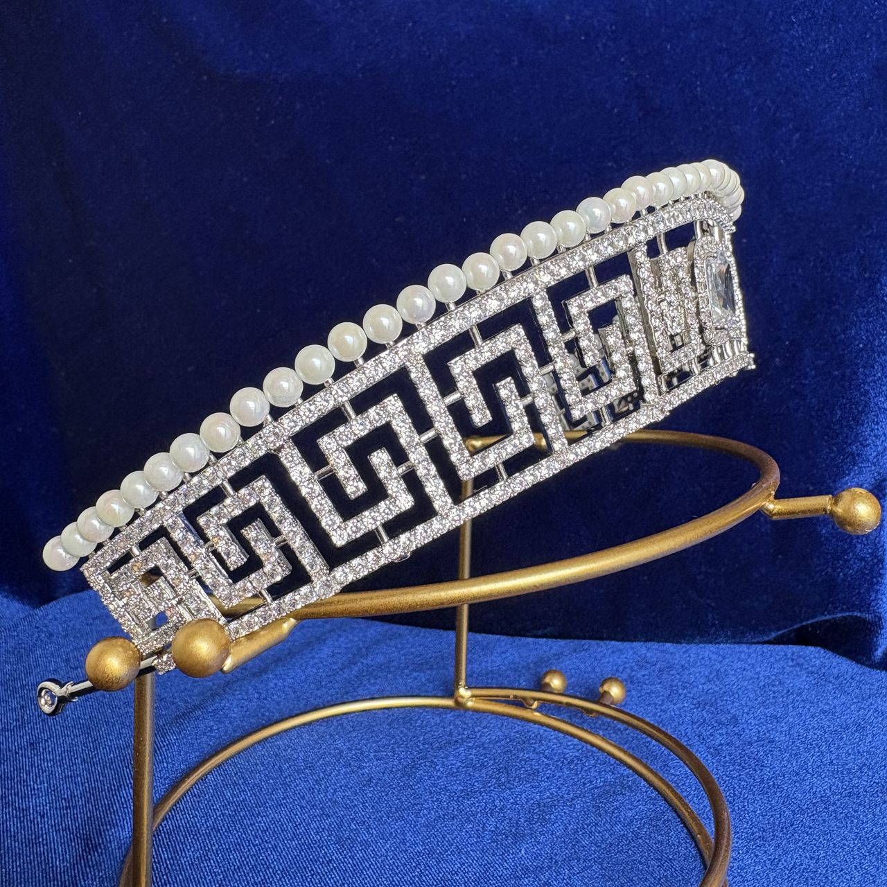 Lady Allan's Pearl Meander Tiara