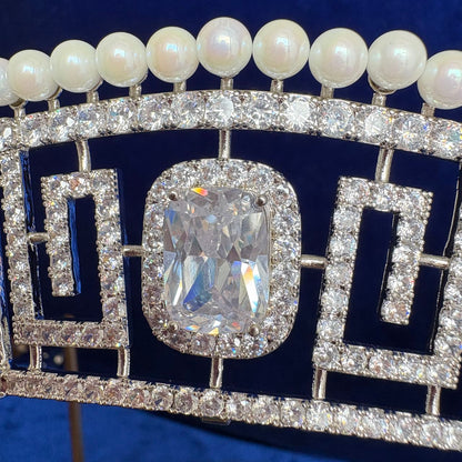 Lady Allan's Pearl Meander Tiara