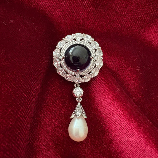 Empress Feodorovna Sapphire Brooch