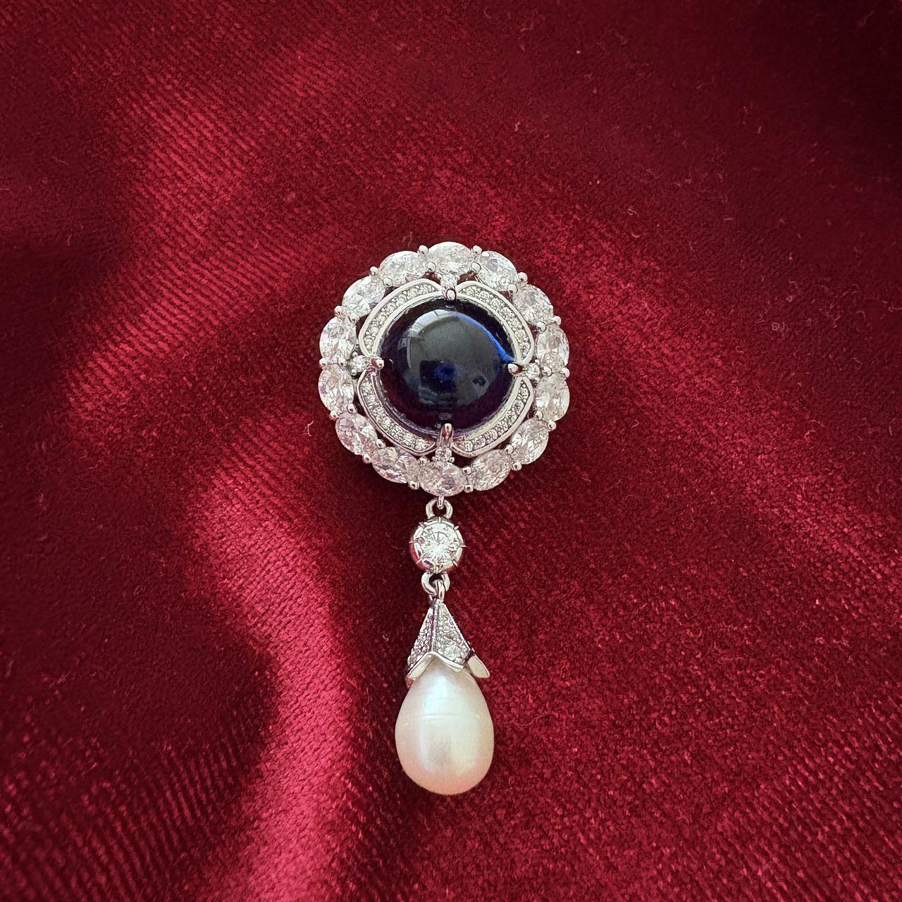 Empress Feodorovna Sapphire Brooch