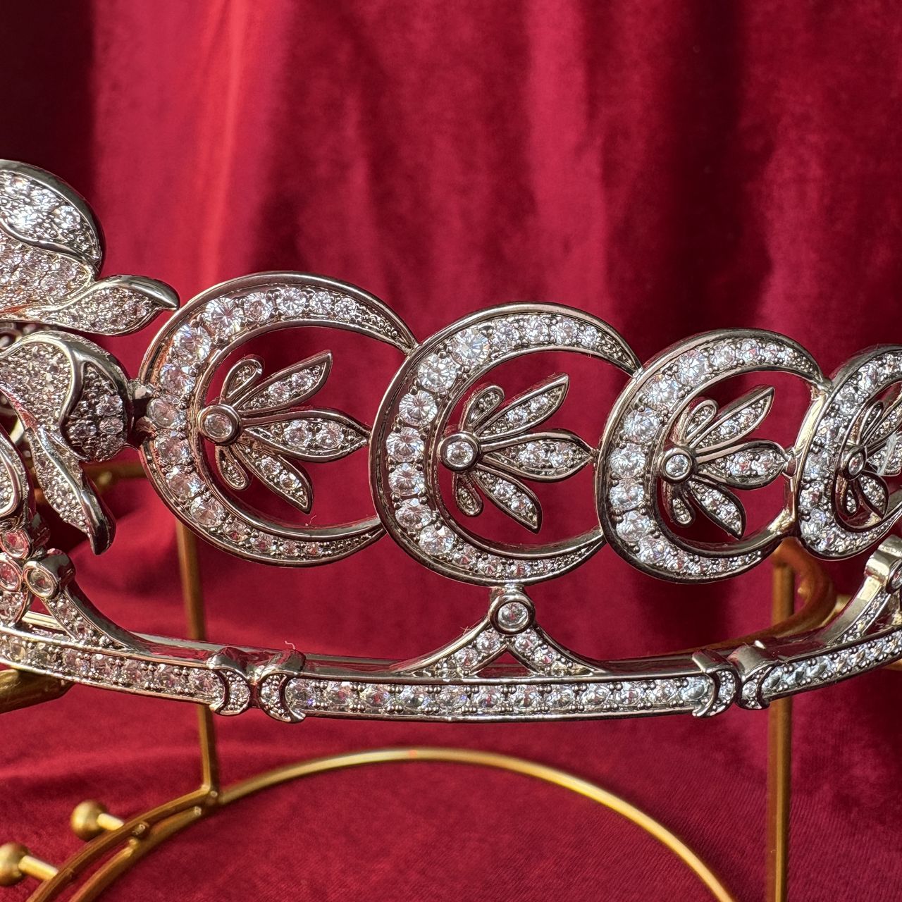The Duchess of Teck Crescent Tiara Replica - Queen Mother's