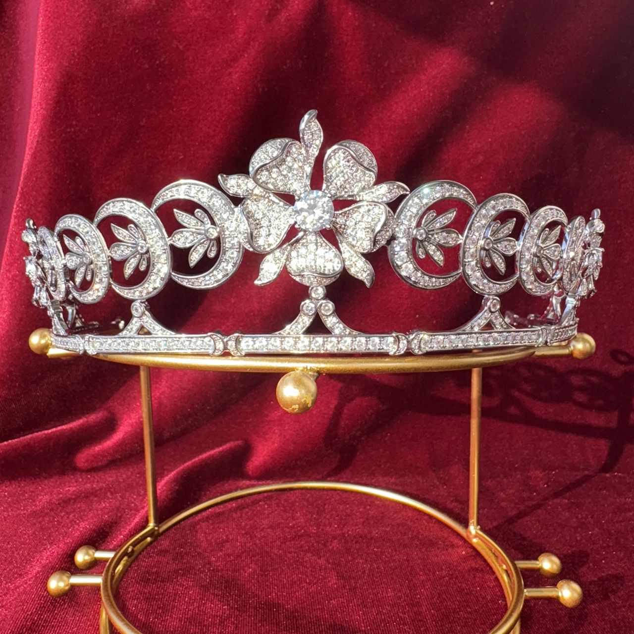 The Duchess of Teck Crescent Tiara Replica