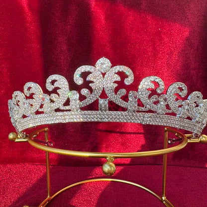 Princess Catherine - Duchess of Cambridge -Halo Scroll Wedding Tiara Replica