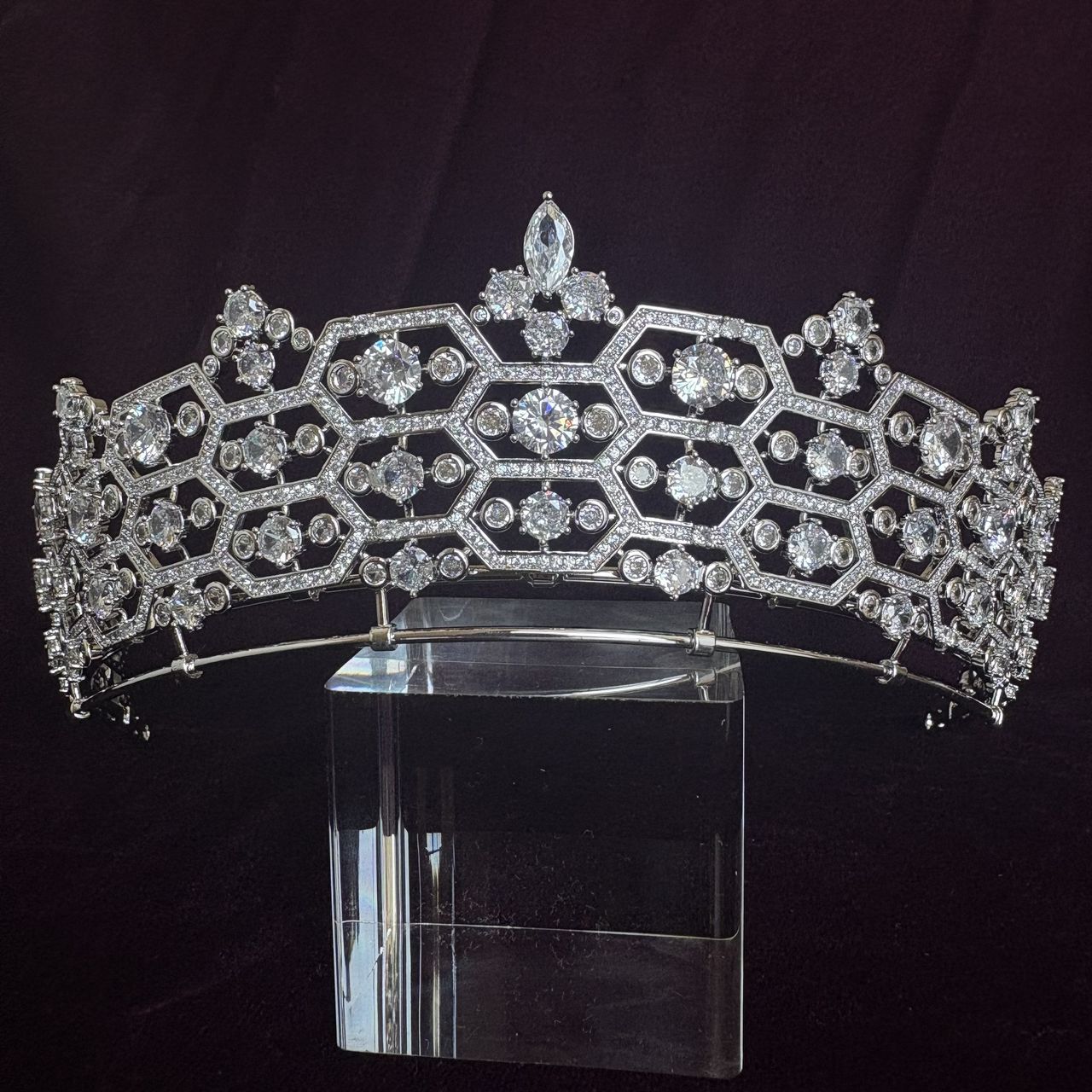 The Honeycomb Greville Kokoshnik Tiara Replica