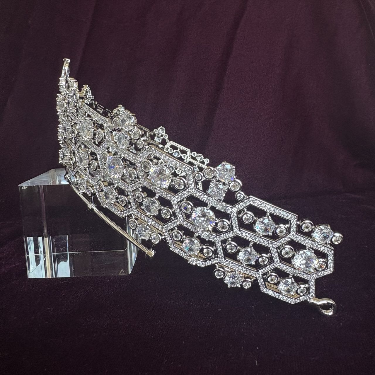 The Honeycomb Greville Kokoshnik Tiara Replica