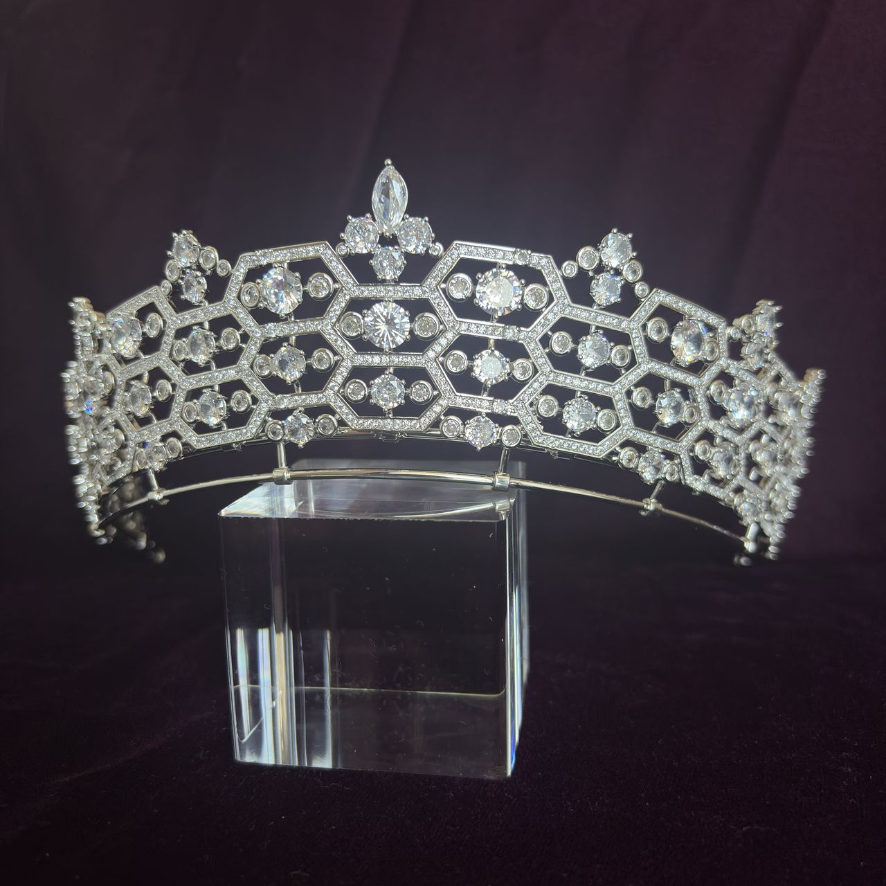 The Honeycomb Greville Kokoshnik Tiara Replica