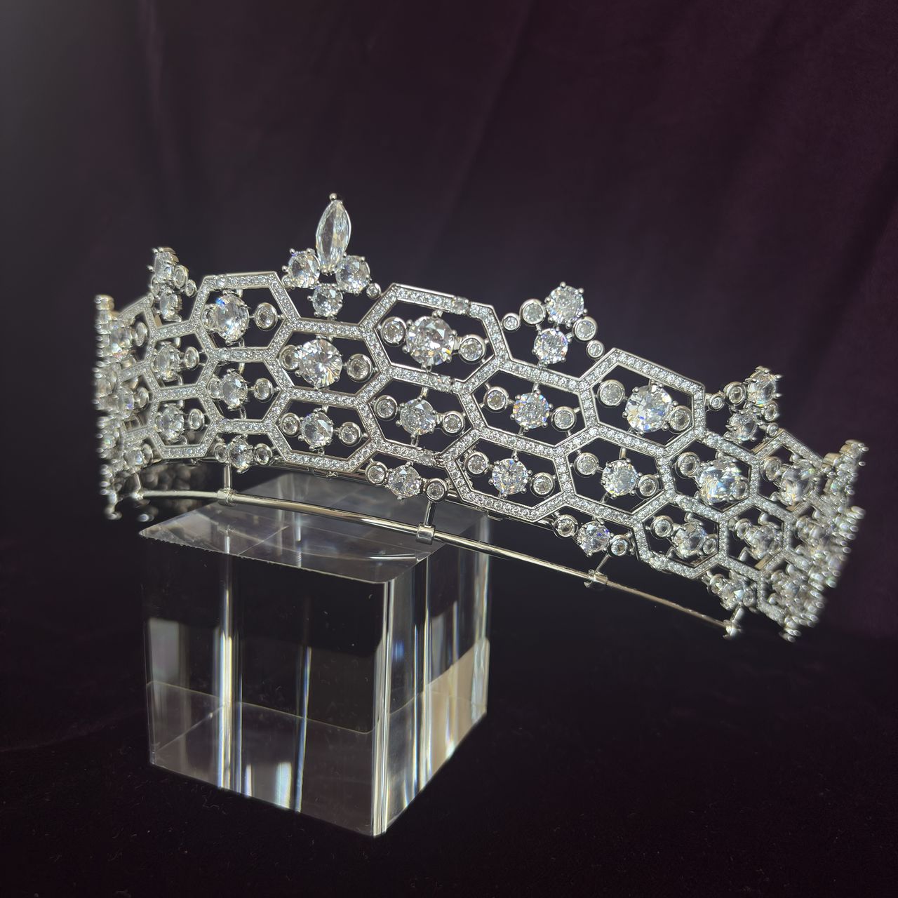 The Honeycomb Greville Kokoshnik Tiara Replica