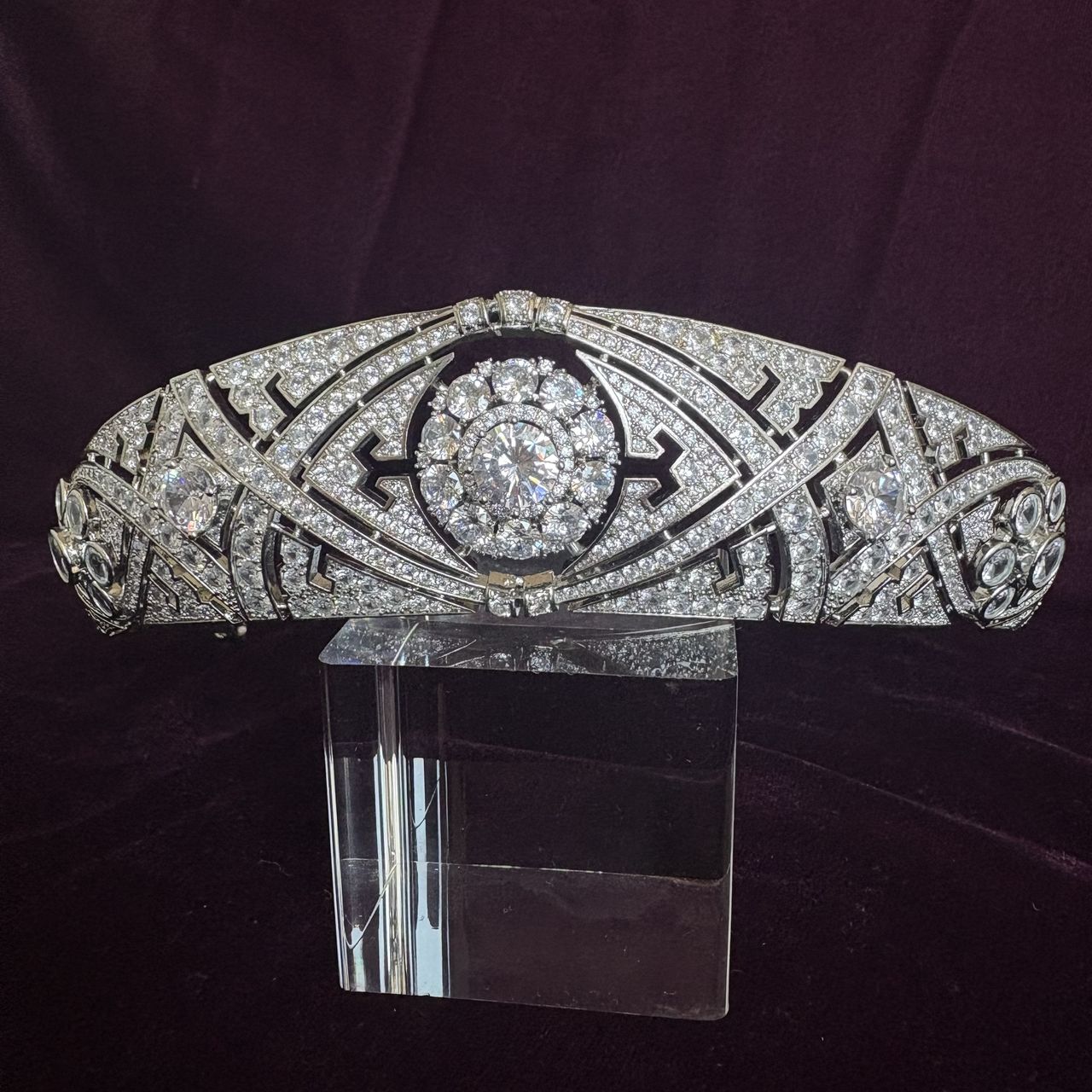 Meghan Markle Wedding Tiara Replica | Queen Mary Diamond Bandeau Filigree