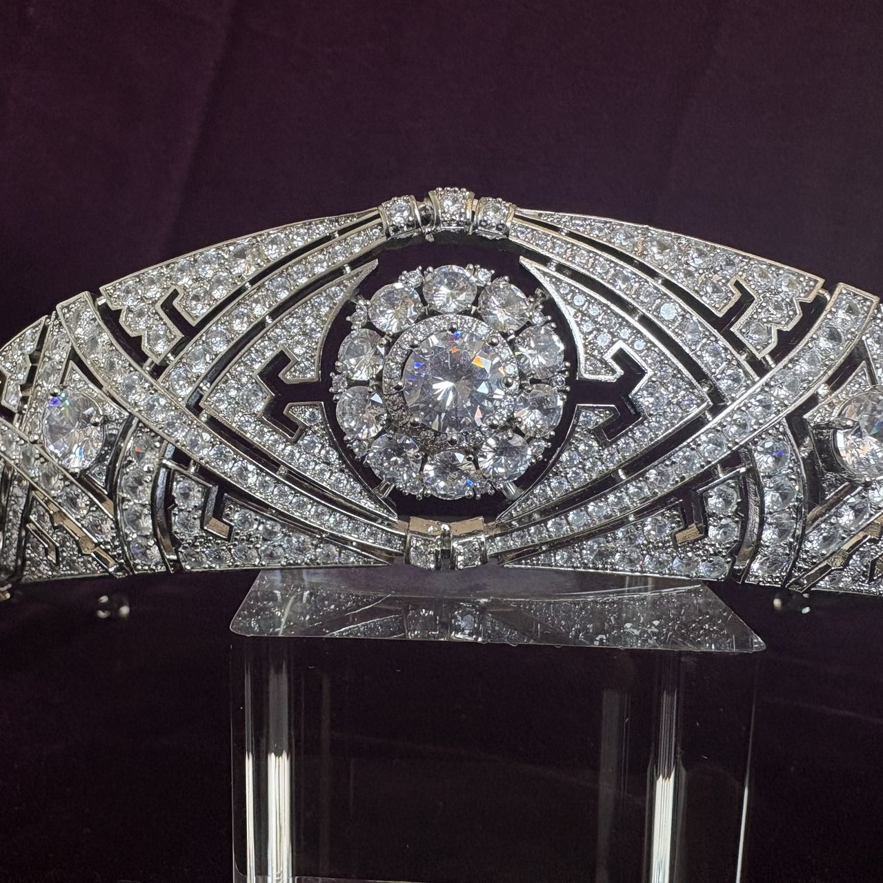 Meghan Markle Wedding Tiara Replica | Queen Mary Diamond Bandeau Filigree