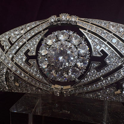 Meghan Markle Wedding Tiara Replica | Queen Mary Diamond Bandeau Filigree
