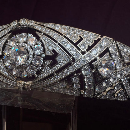 Meghan Markle Wedding Tiara Replica | Queen Mary Diamond Bandeau Filigree