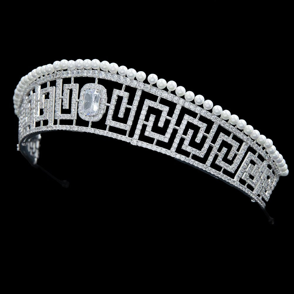 Lady Allan's Pearl Meander Tiara