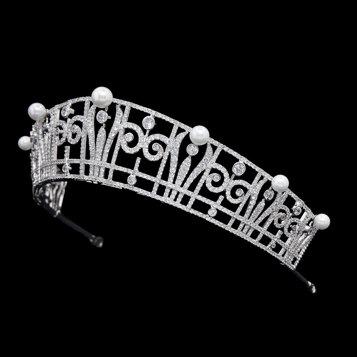 Princess Claire's Pearl & Diamond Tiara