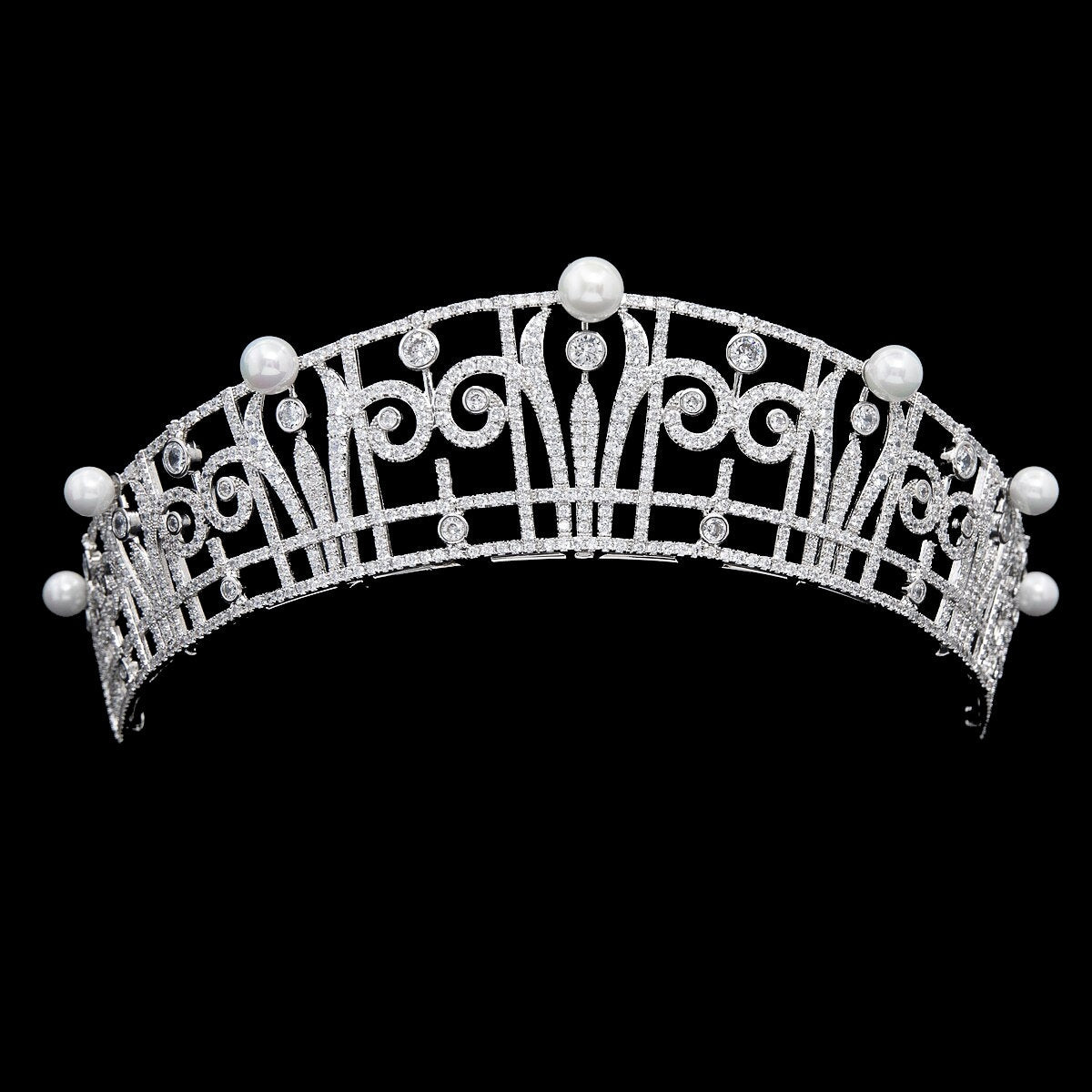 Princess Claire's Pearl & Diamond Tiara