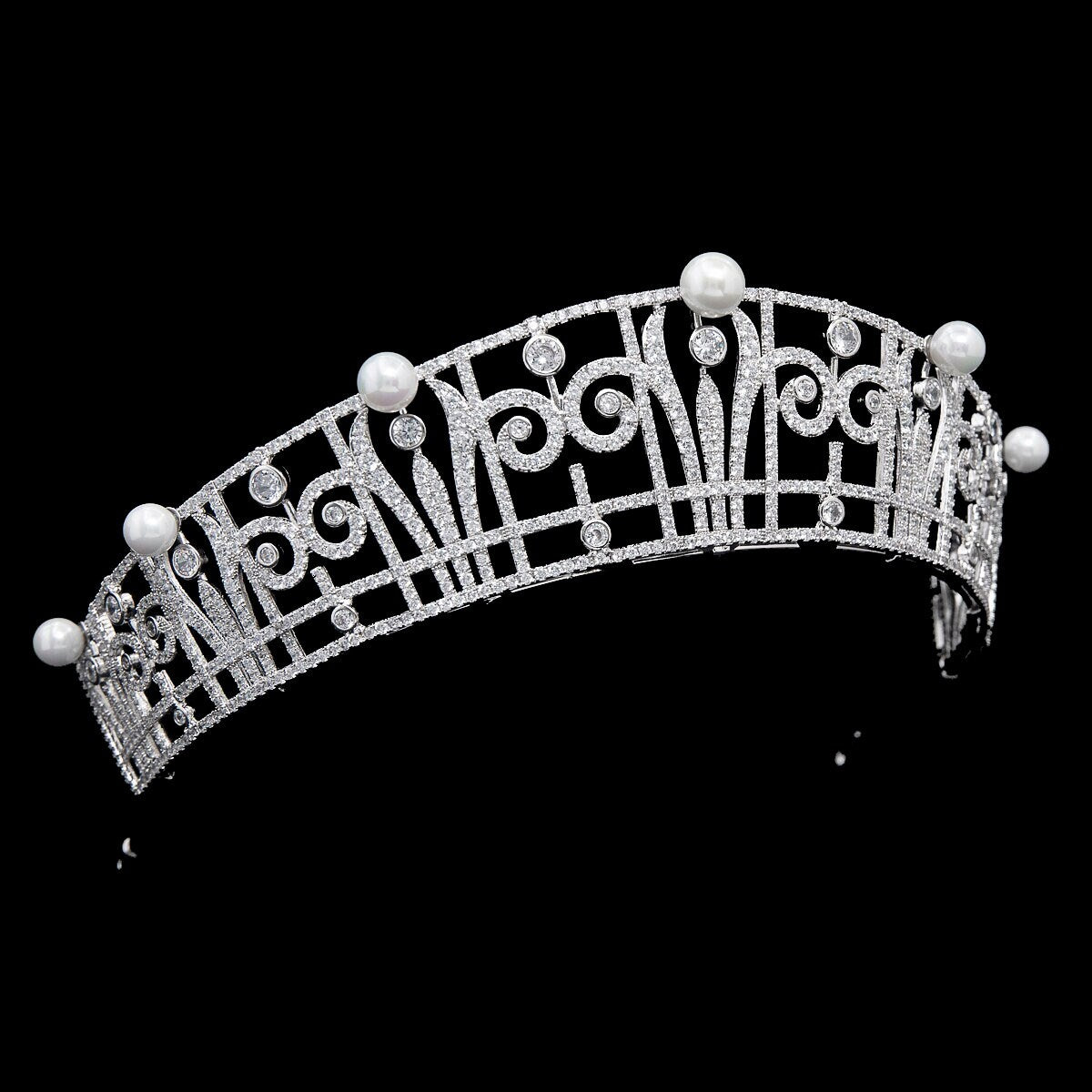 Princess Claire's Pearl & Diamond Tiara