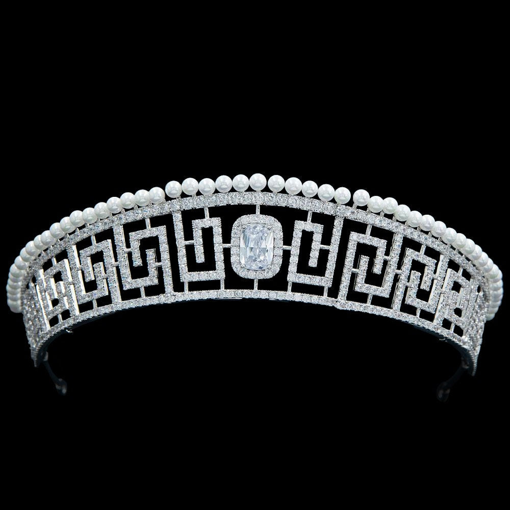 Lady Allan's Pearl Meander Tiara