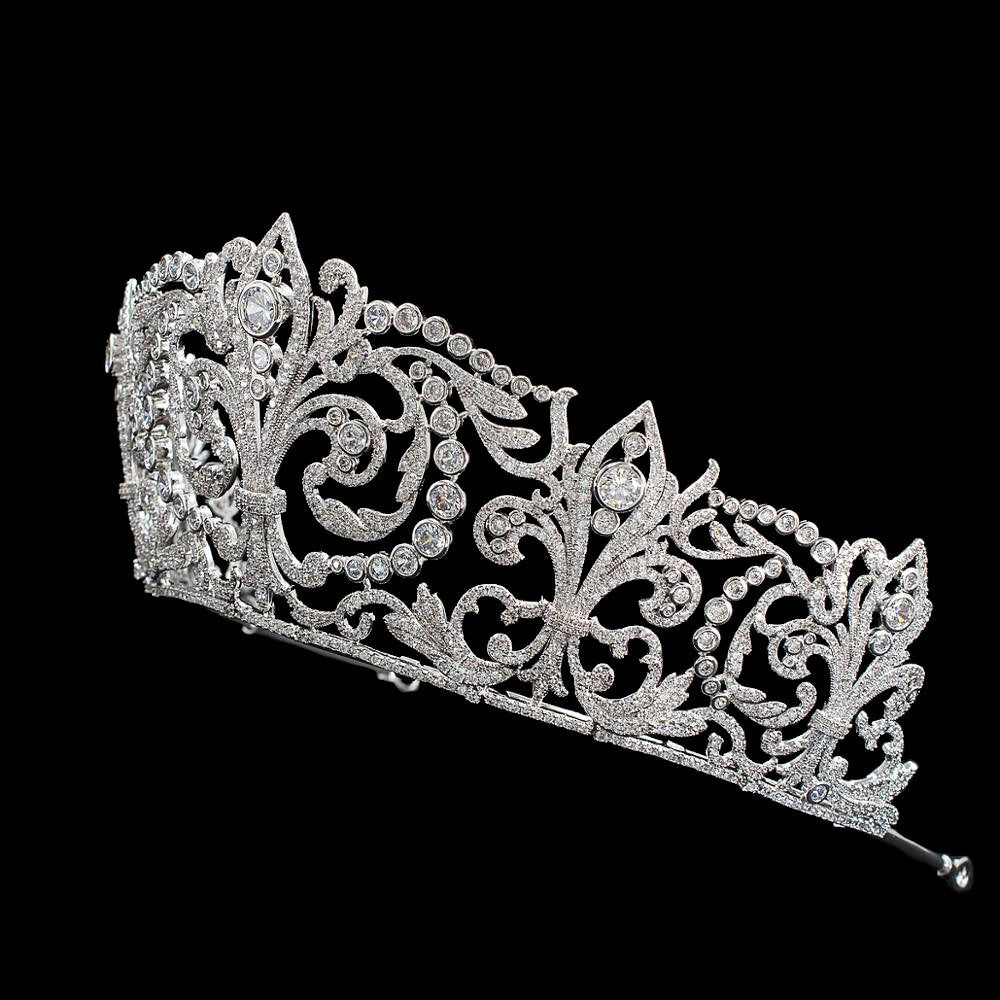 Queen Victoria Eugenie's Fleur de Lys Tiara