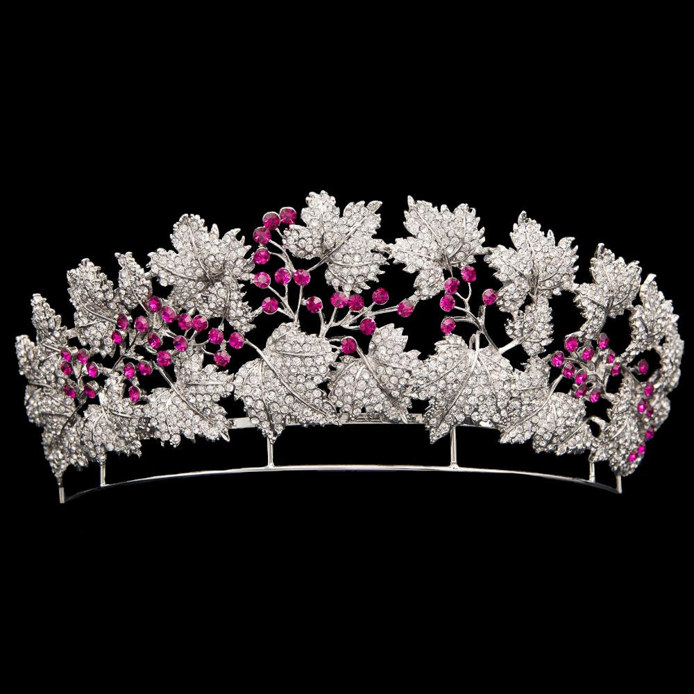 The Danish Ruby Parure Tiara - Denmark - Queen Ingrid