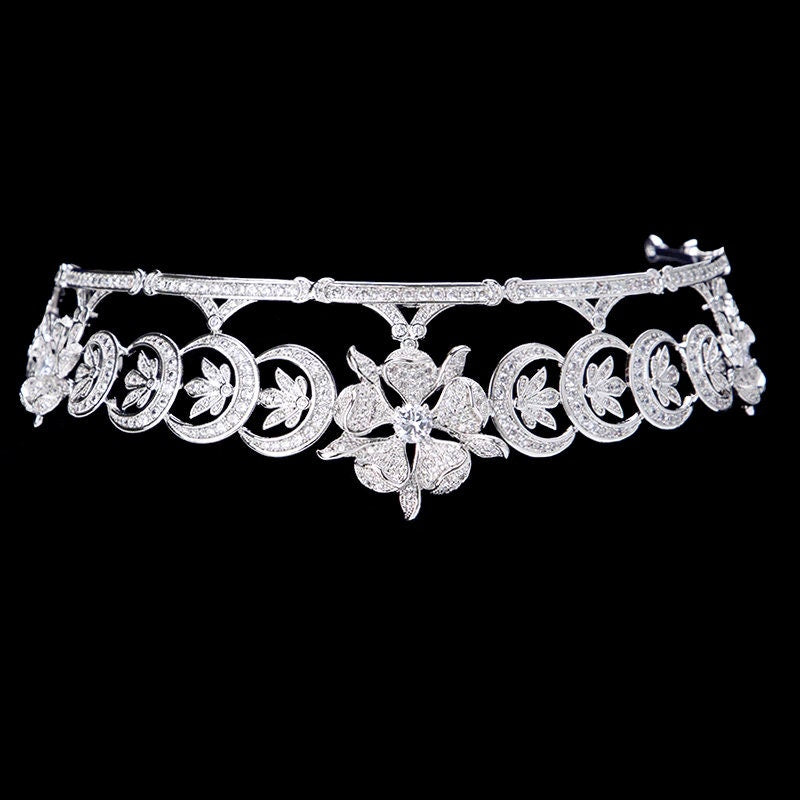 The Teck Crescent Tiara