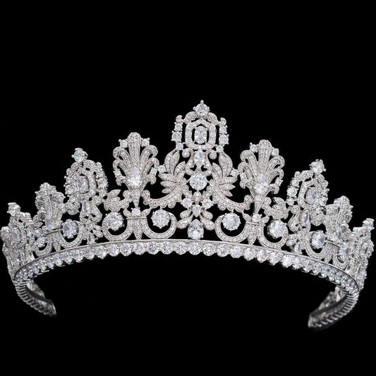 The Luxembourg Empire Tiara - Short Version - Grand Duchess Maria Teresa - Royal Replica Tiara