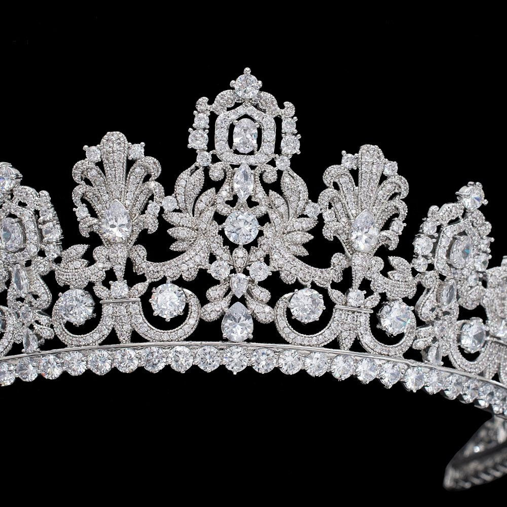 The Luxembourg Empire Tiara - Short Version - Grand Duchess Maria Teresa - Royal Replica Tiara