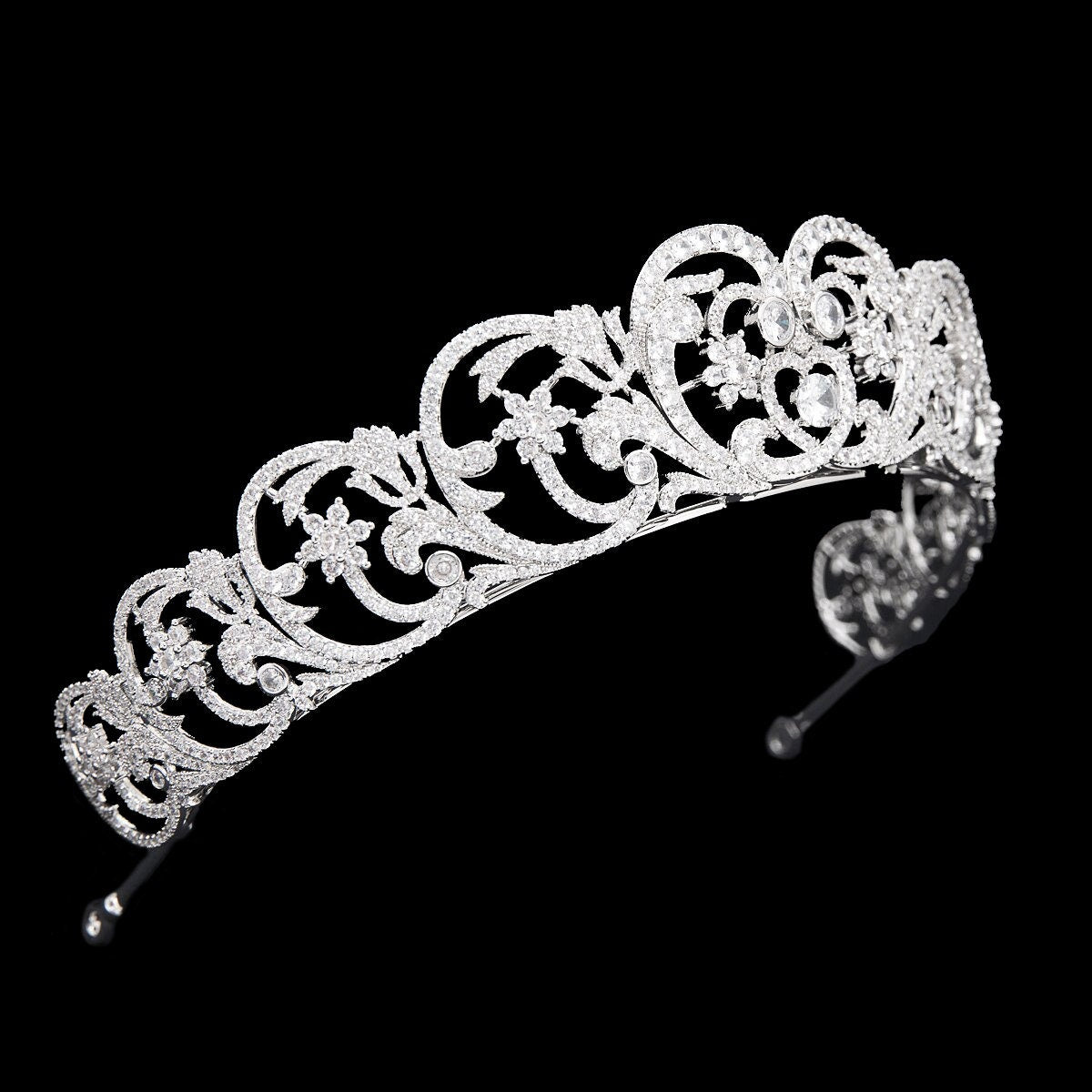 Royal Bridal Wedding Headpiece Spencer Tiara - Princess Diana - British Royal Family - Diana Spencer - Queen Elizabeth II