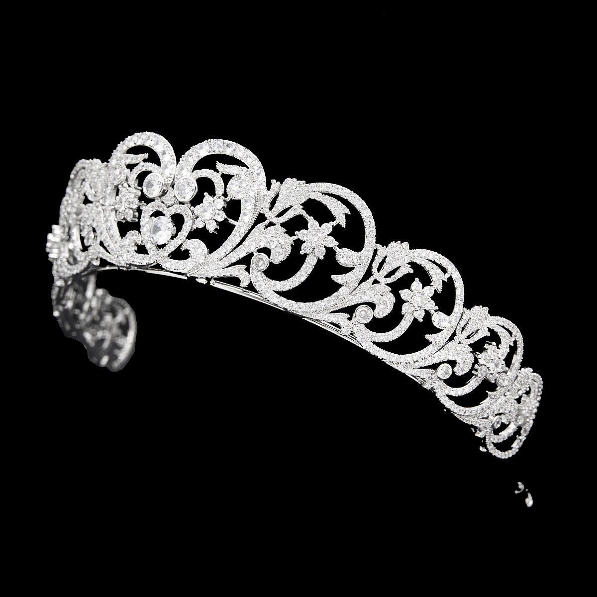 Royal Bridal Wedding Headpiece Spencer Tiara - Princess Diana - British Royal Family - Diana Spencer - Queen Elizabeth II