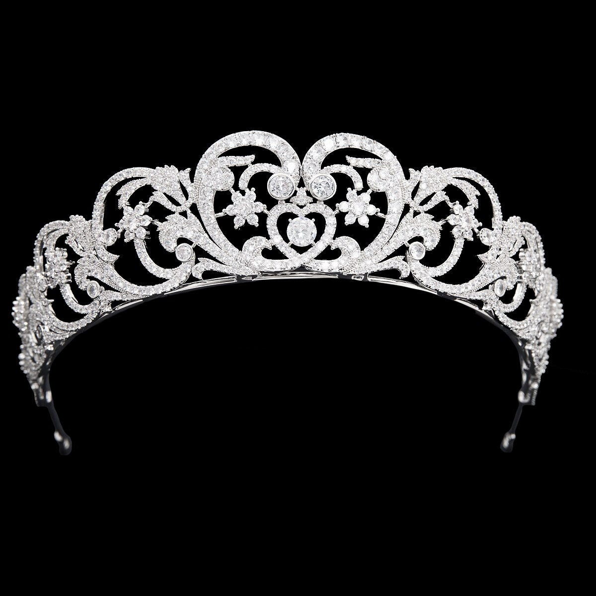 Royal Bridal Wedding Headpiece Spencer Tiara - Princess Diana - British Royal Family - Diana Spencer - Queen Elizabeth II