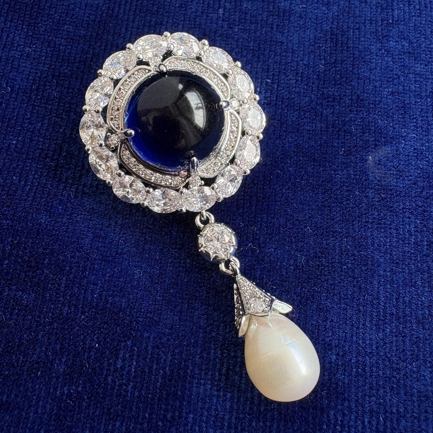 empress feodorovna sapphire brooch