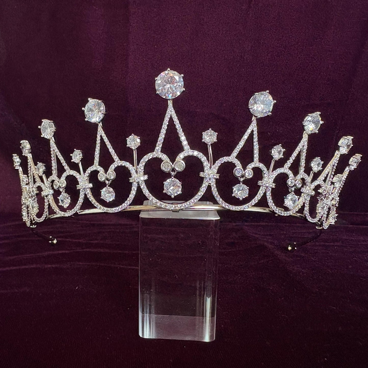 Elegant Minimal Wedding Crown Cosmic Dainty Bridal Tiara Ethereal Goddess Celestial Diadem Victorian Queen Style Regal Tiara