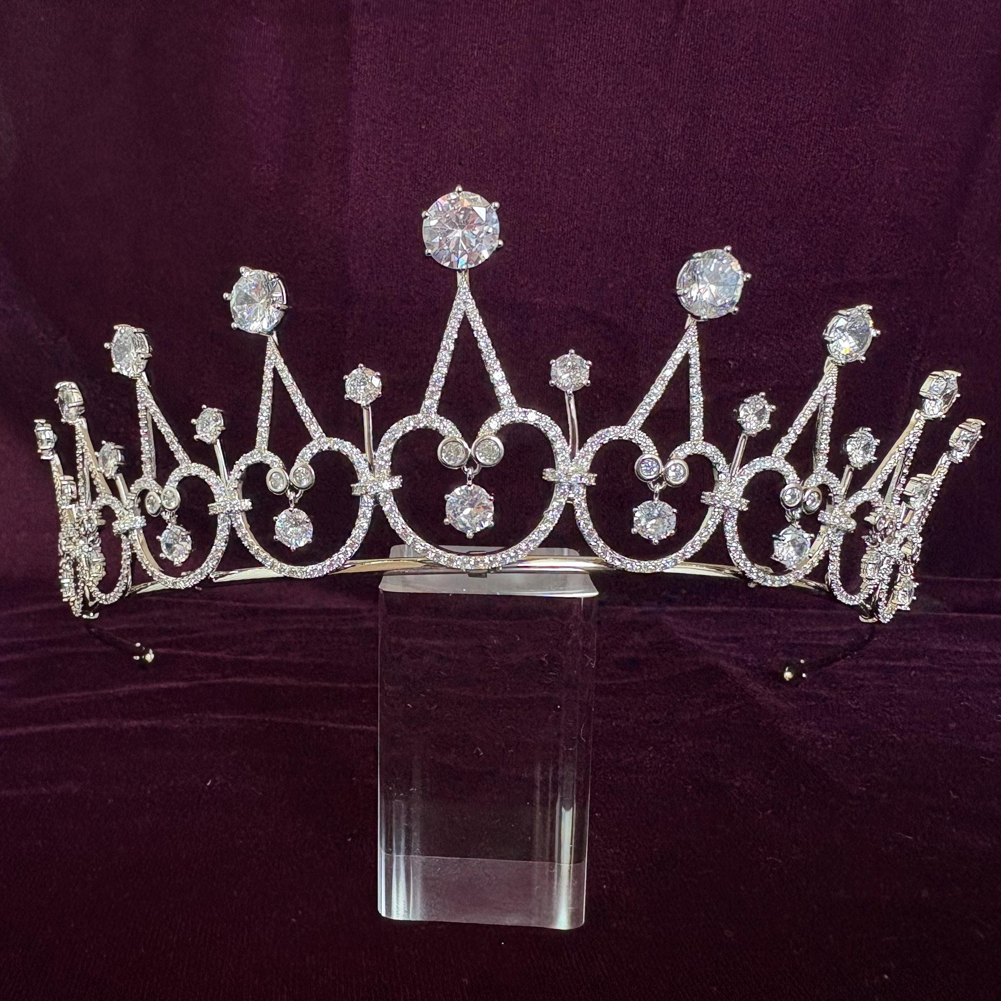 Elegant Minimal Wedding Crown Cosmic Dainty Bridal Tiara Ethereal Goddess Celestial Diadem Victorian Queen Style Regal Tiara