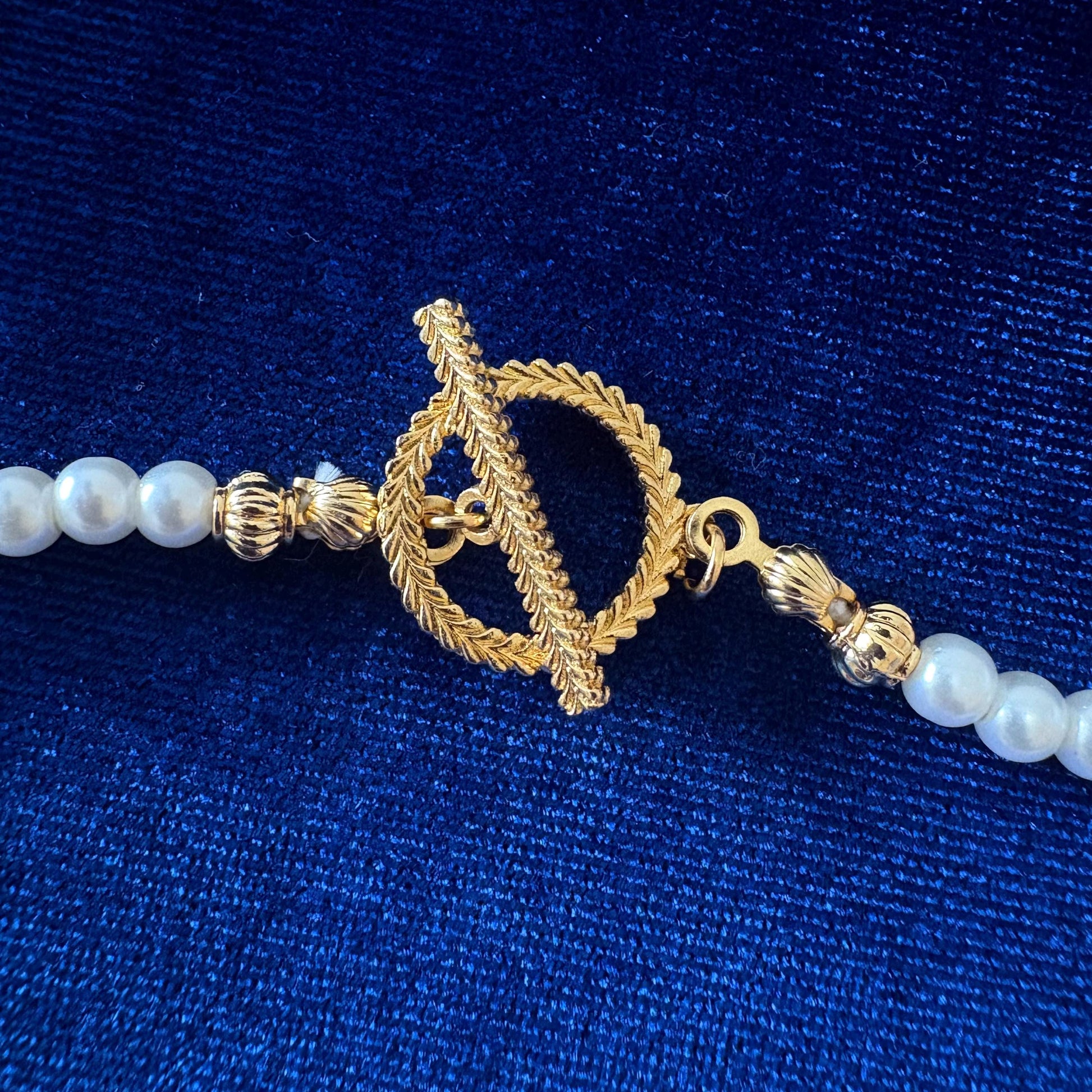 Y-Necklace Majorica White Pearl Long Necklace Y Style Classic Elegant Dainty Necklace wit Gold Plated T Clasp