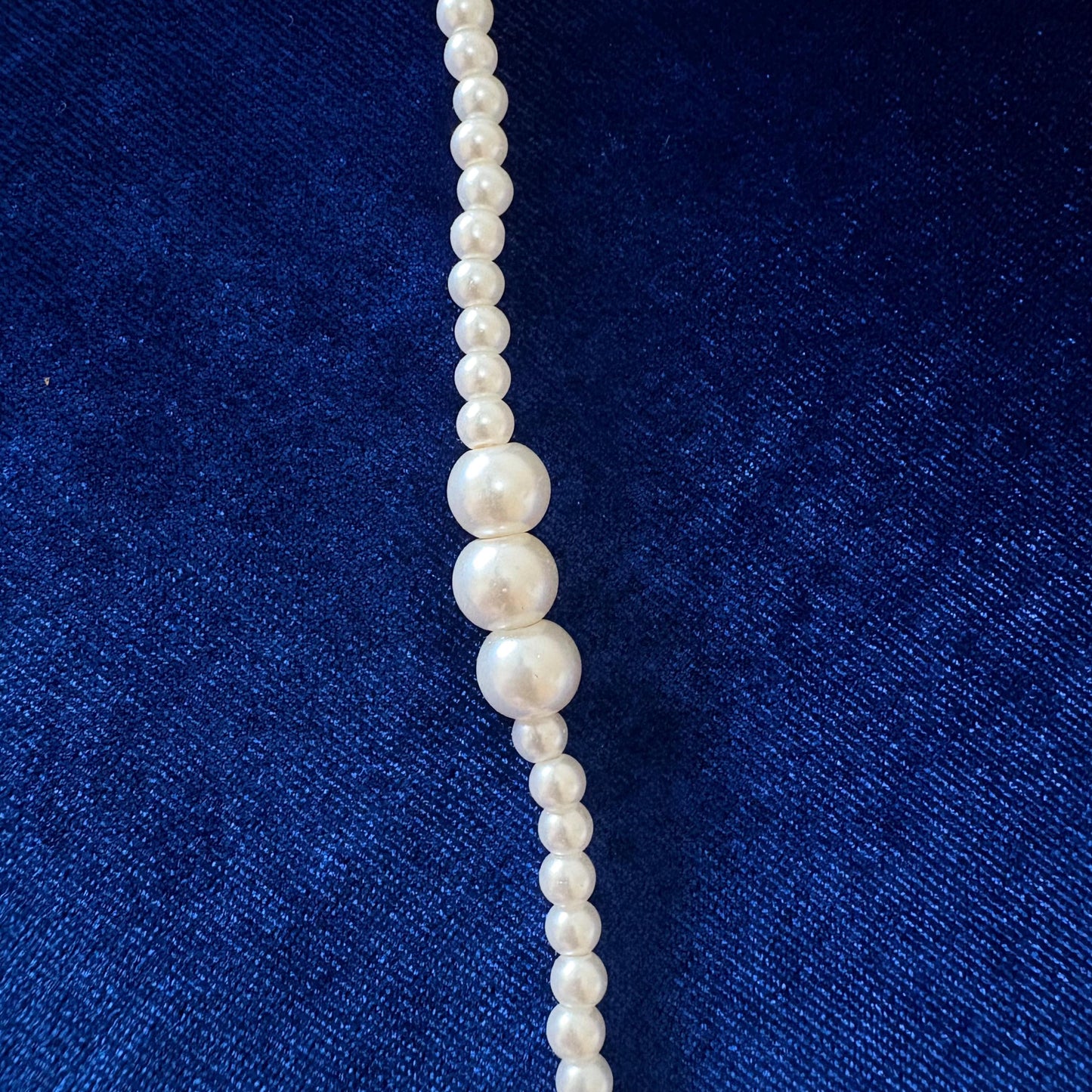 Y-Necklace Majorica White Pearl Long Necklace Y Style Classic Elegant Dainty Necklace wit Gold Plated T Clasp